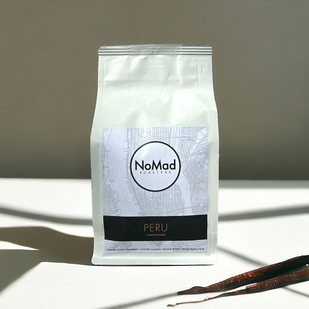 Peru specialty coffee in 8 and 12 oz bags