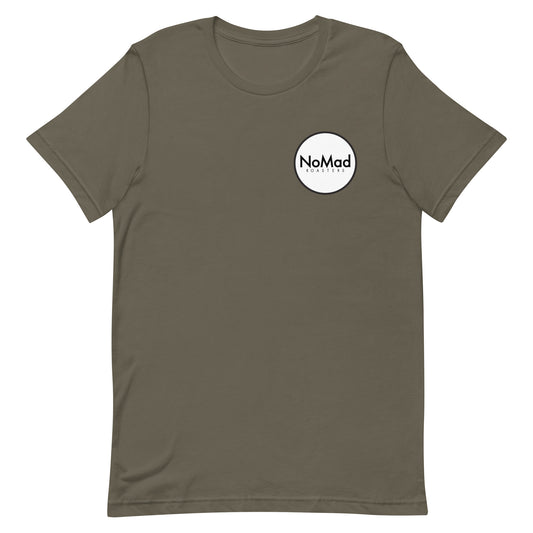 Nomad unisex t-shirt. Lightweight cotton short sleeve tee.